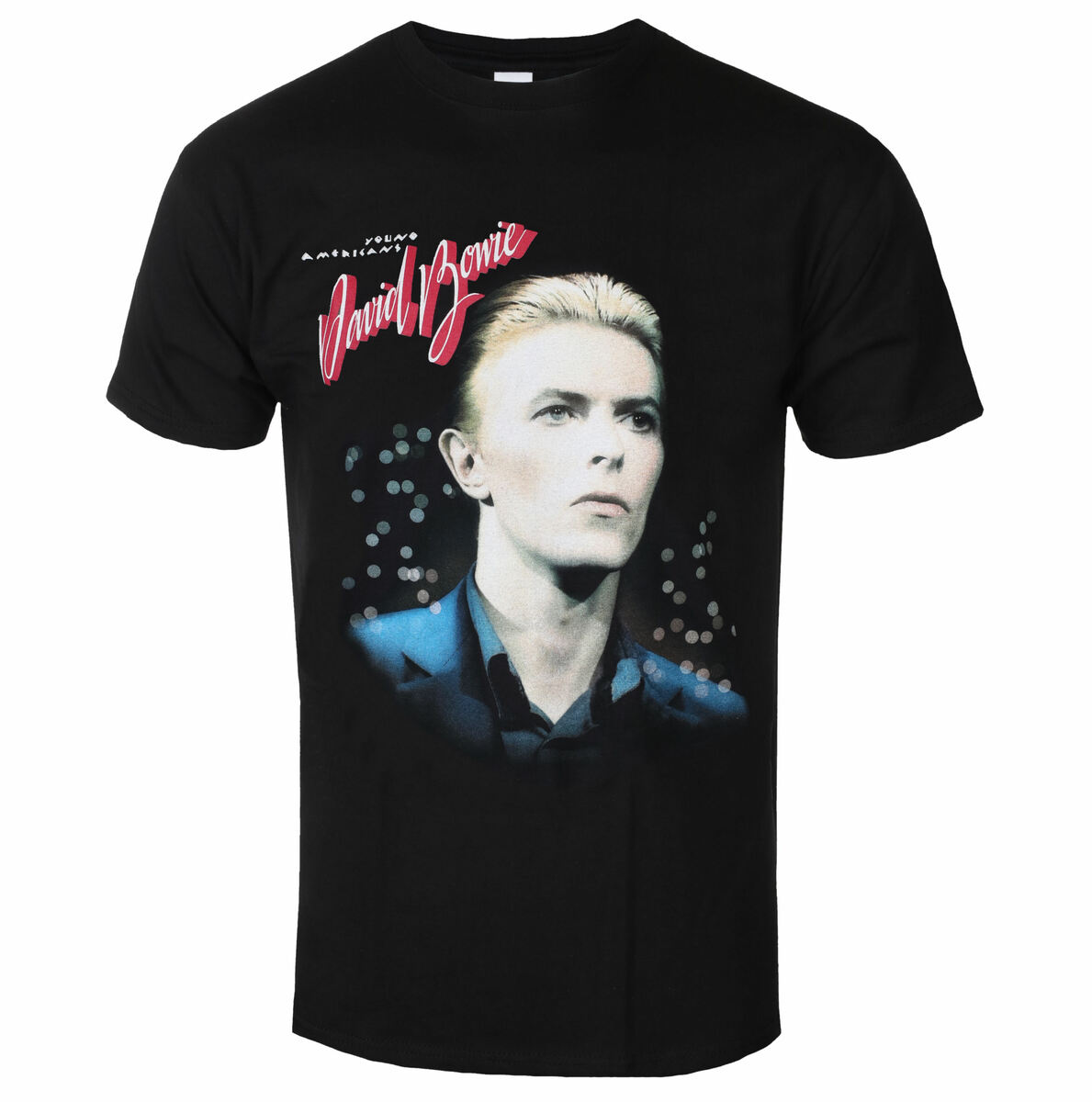 camiseta para hombre David Bowie - Young Americans - NEGRO - ROCK OFF S