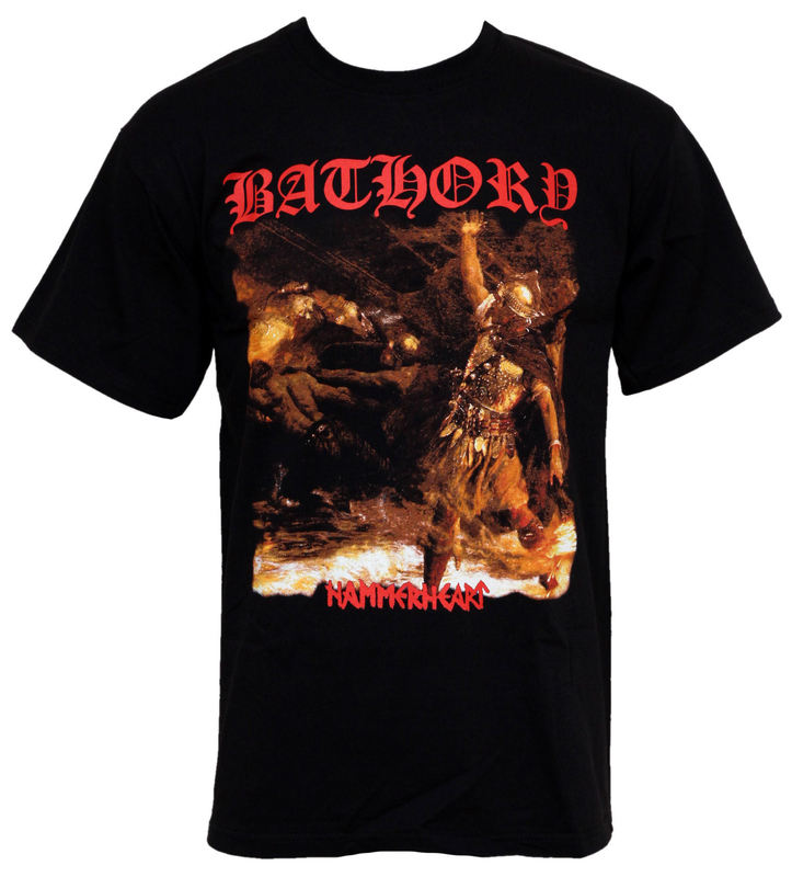 camiseta para hombre Bathory - corazón de martillo - PLASTIC HEAD XL