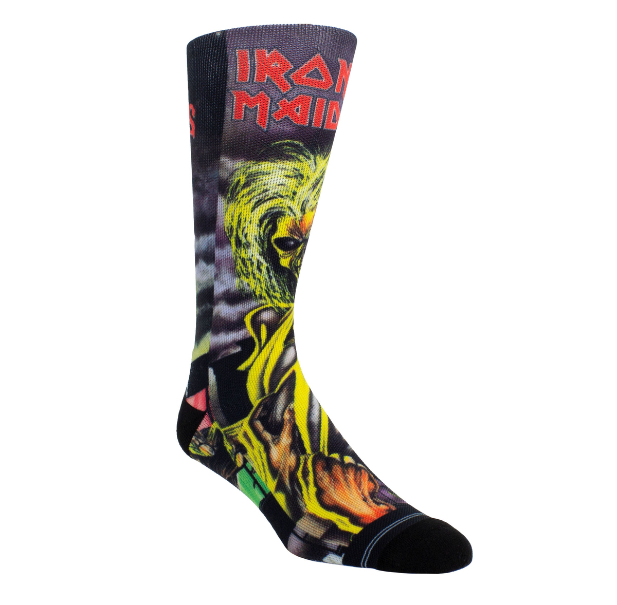 calcetines IRON MAIDEN - DYE SUBLIMATION CREW - NEGRO - PERRI´S SOCKS 40-46