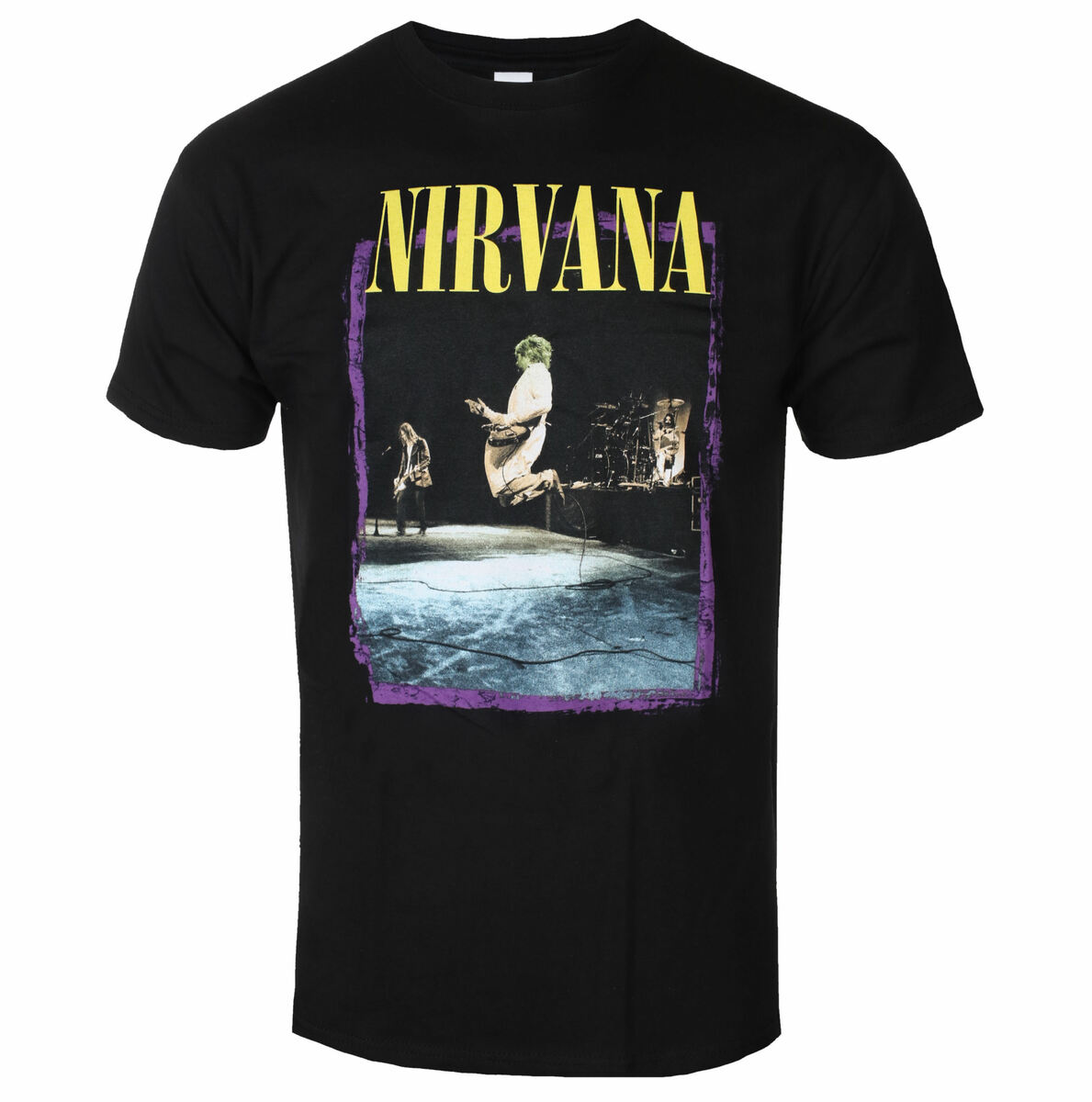 Camiseta para hombre Nirvana - Stage Jump - ROCK OFF XL